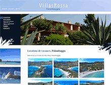 Tablet Screenshot of location-palombaggia.com